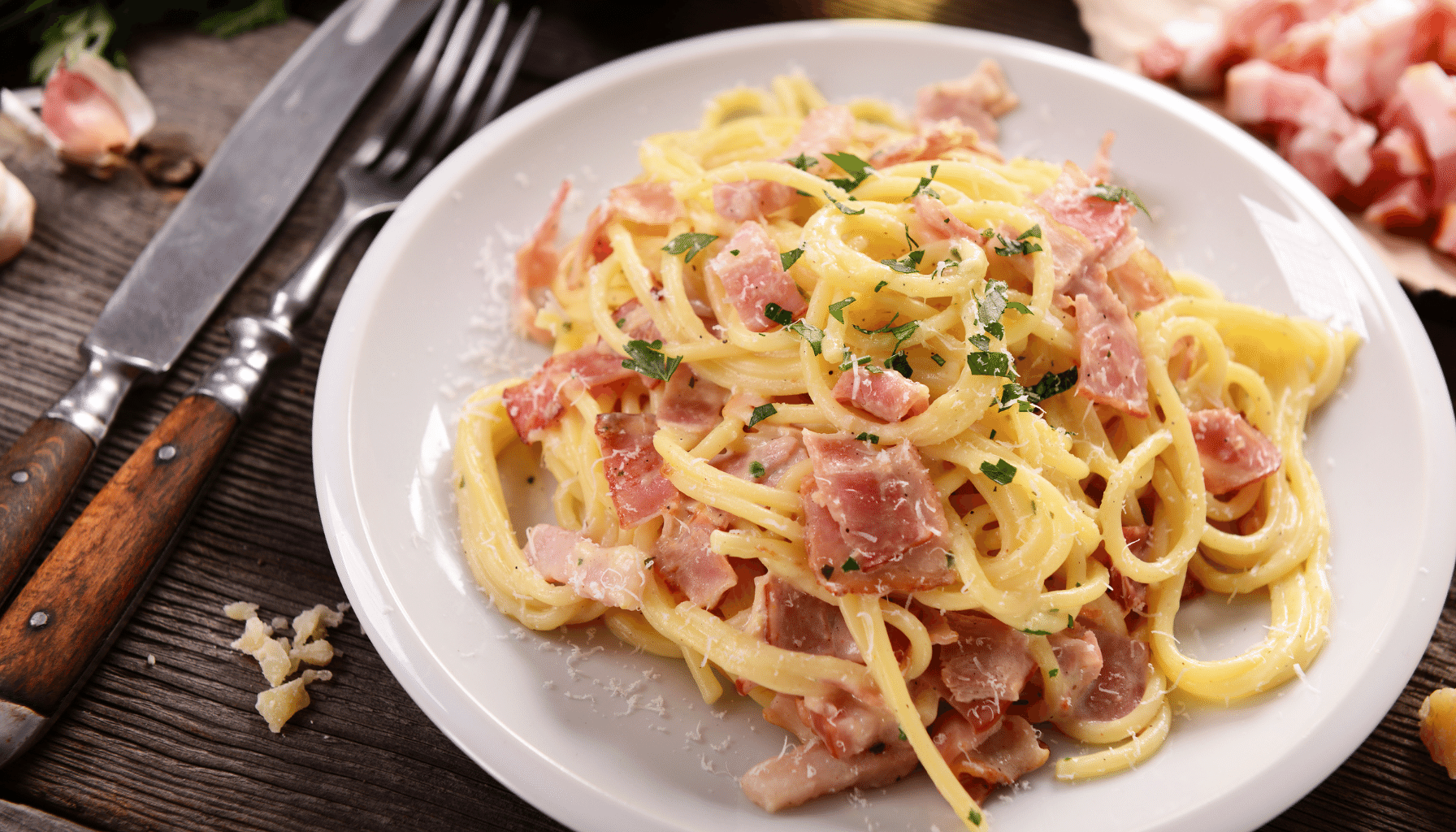 Spaghetti Carbonara - On The Town Food Tours